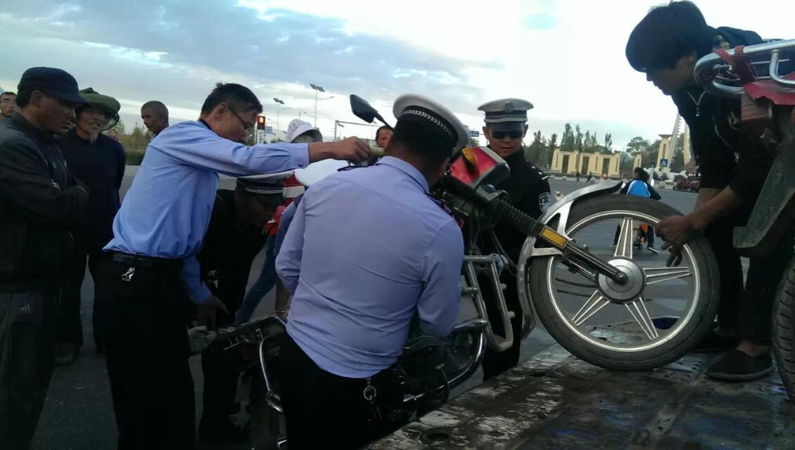 青海省,格尔木市的交警执法横行霸道